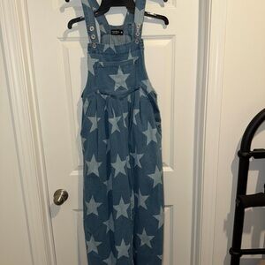 LoveBug Blue Denim Overalls